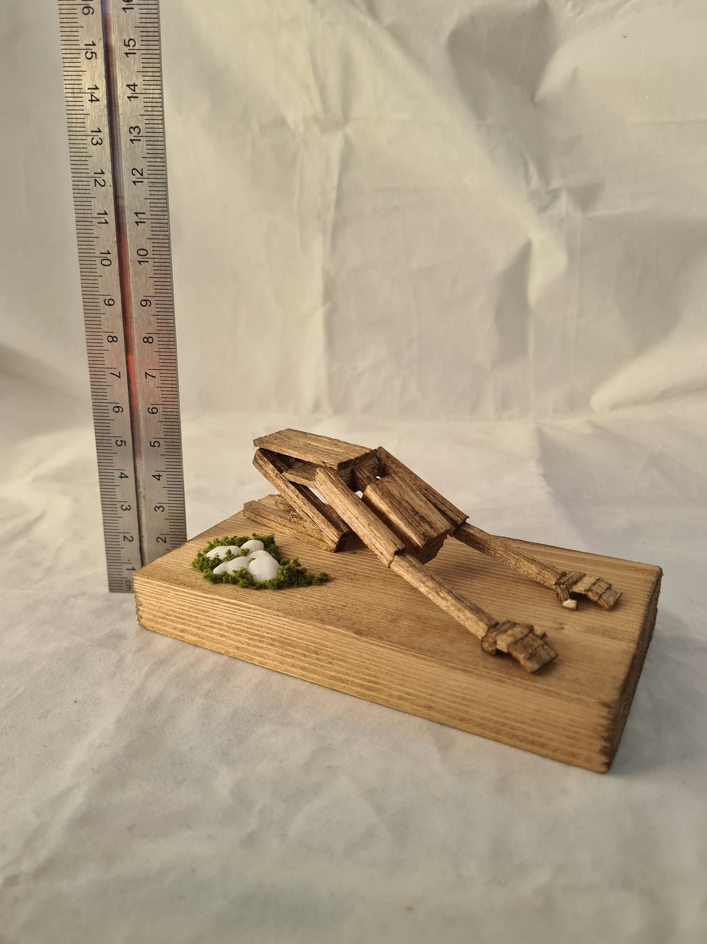 Childs Pose - Handcrafted Wooden Matchstick Figures - Gifts, Ornaments and Decor By Tiggidy Designs