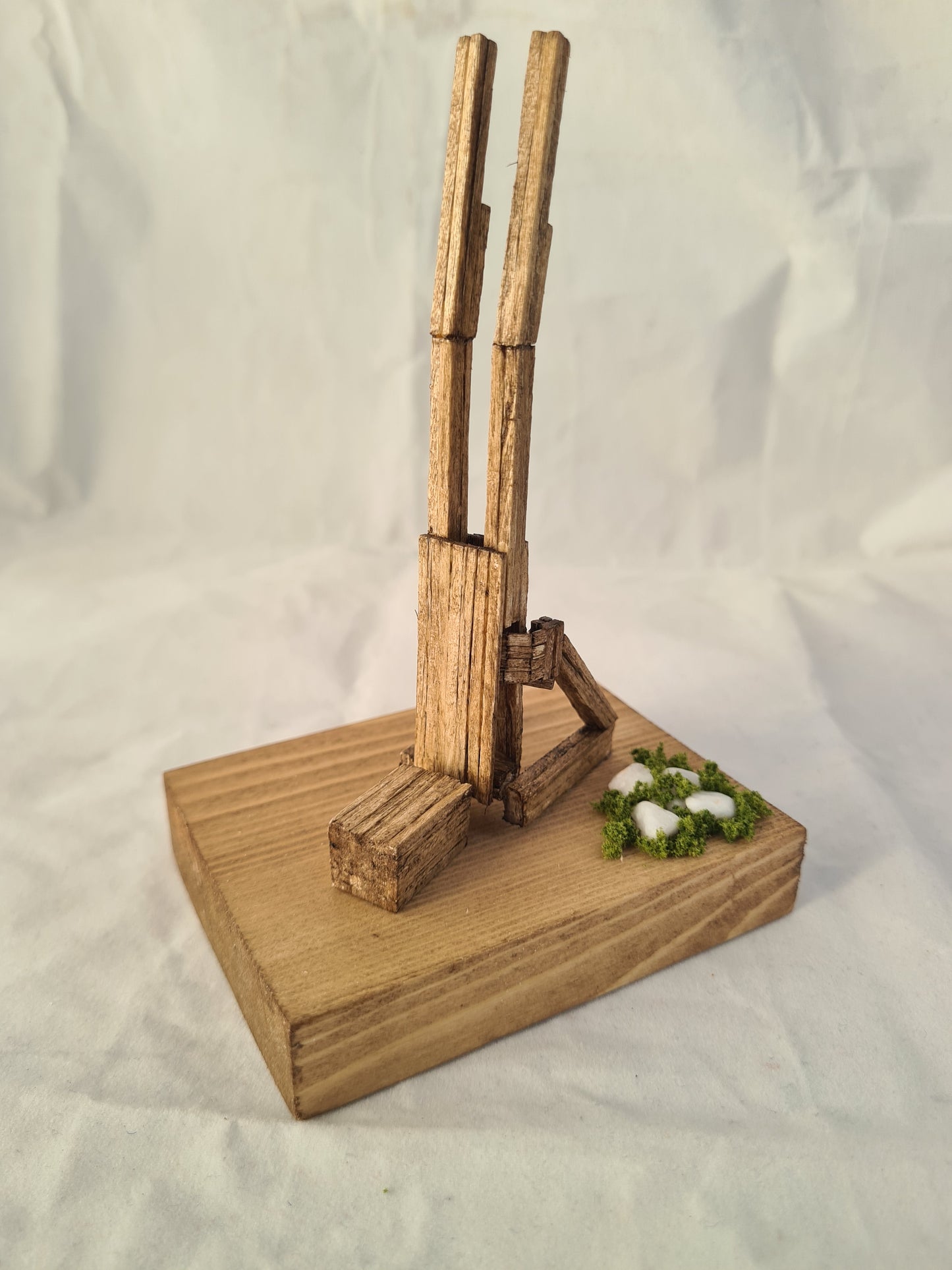 Shoulder Stand - Handcrafted Wooden Matchstick Figures - Gifts, Ornaments and Decor By Tiggidy Designs