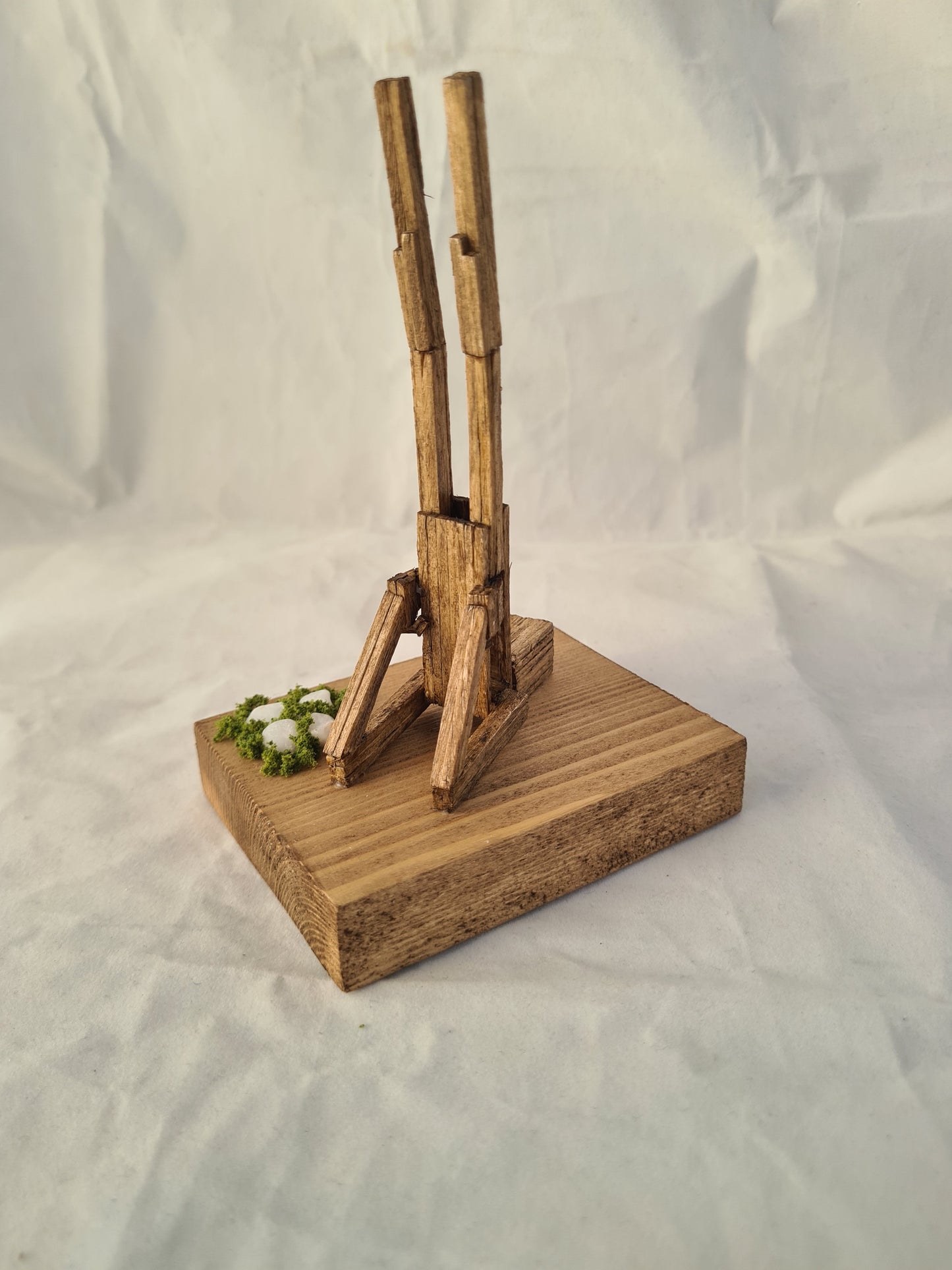 Shoulder Stand - Handcrafted Wooden Matchstick Figures - Gifts, Ornaments and Decor By Tiggidy Designs