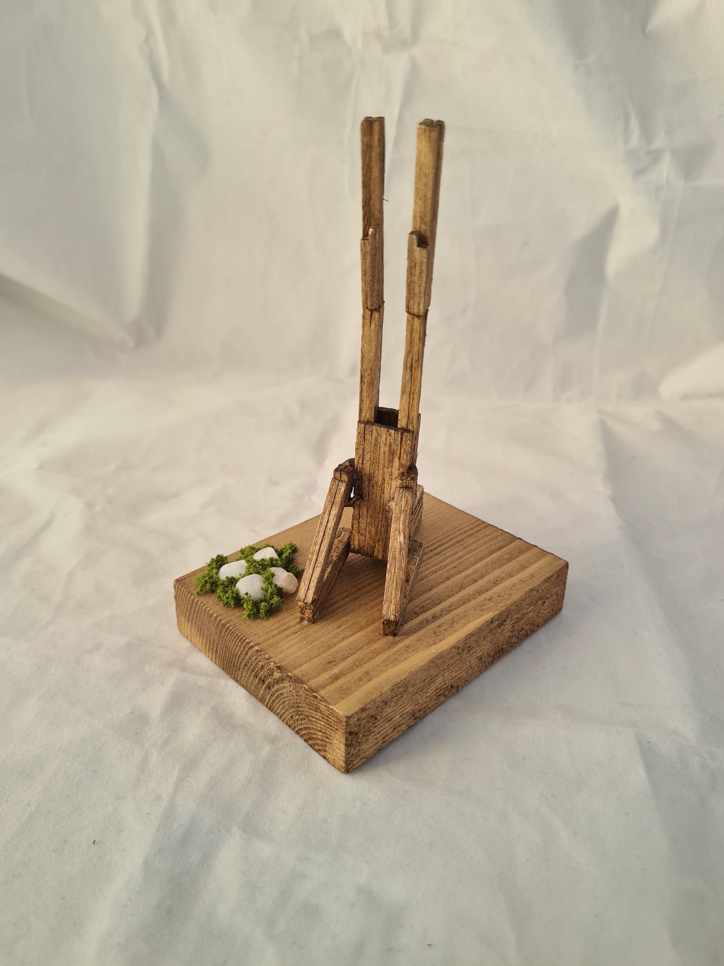 Shoulder Stand - Handcrafted Wooden Matchstick Figures - Gifts, Ornaments and Decor By Tiggidy Designs
