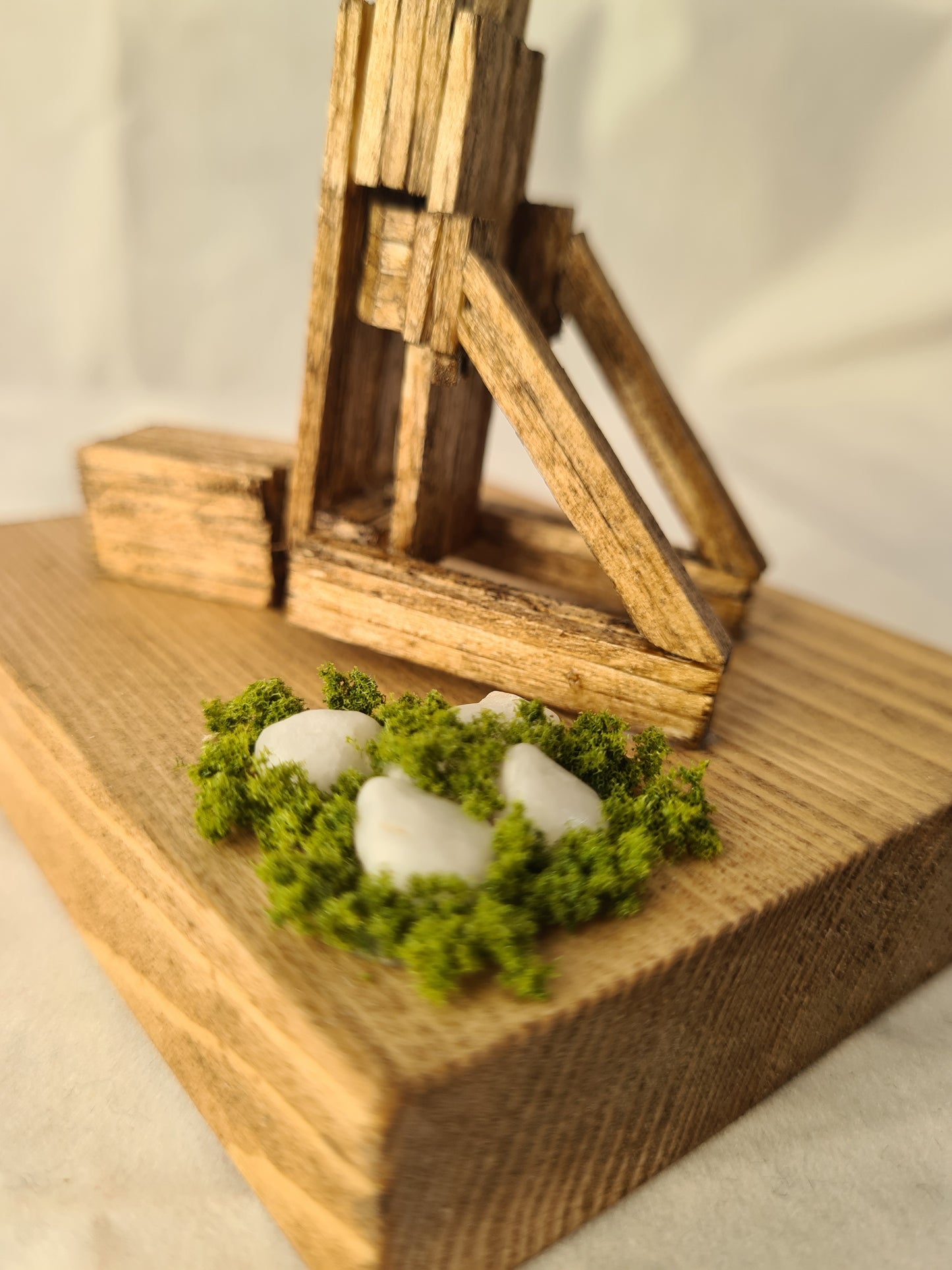 Shoulder Stand - Handcrafted Wooden Matchstick Figures - Gifts, Ornaments and Decor By Tiggidy Designs