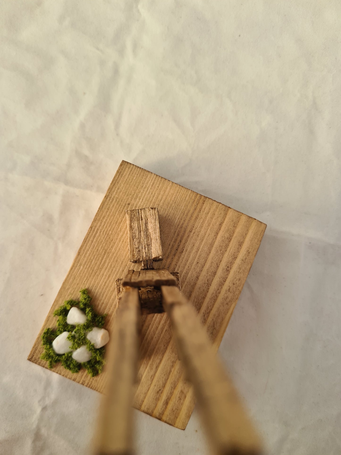 Shoulder Stand - Handcrafted Wooden Matchstick Figures - Gifts, Ornaments and Decor By Tiggidy Designs