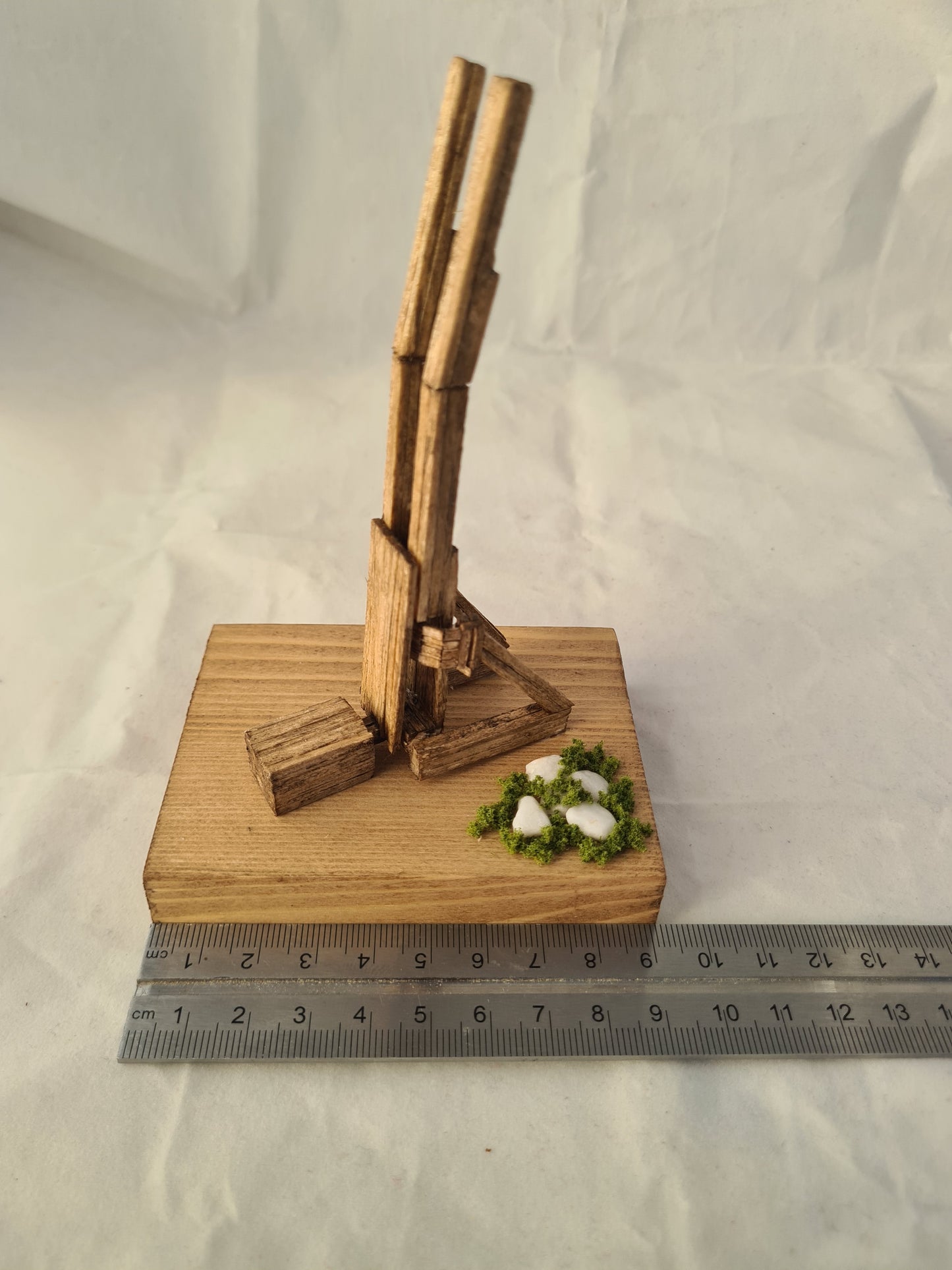 Shoulder Stand - Handcrafted Wooden Matchstick Figures - Gifts, Ornaments and Decor By Tiggidy Designs