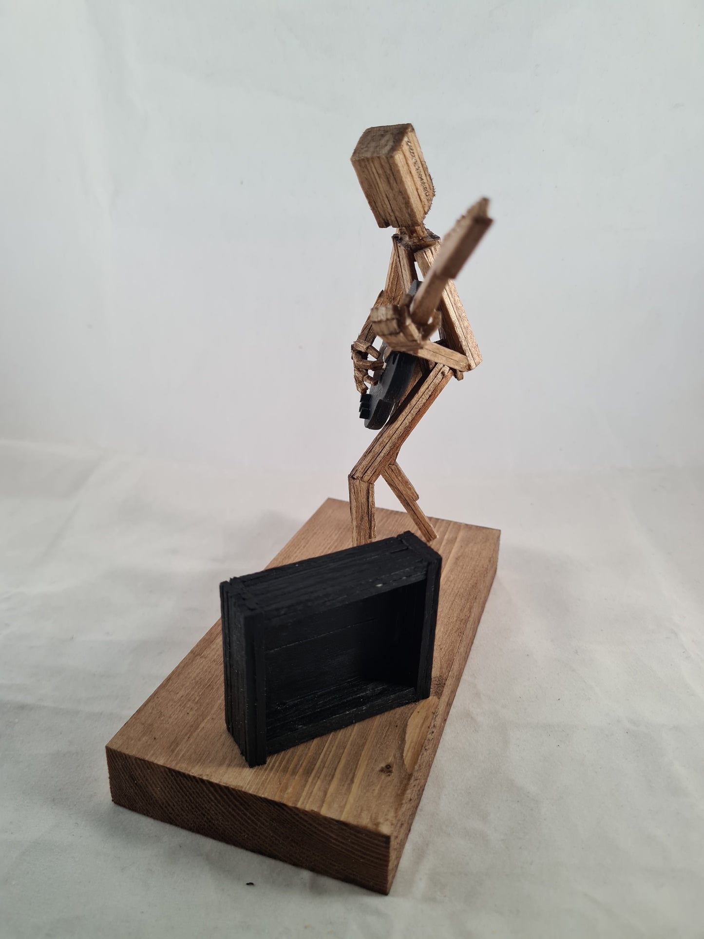 Ready To Rock! - Handcrafted Wooden Matchstick Figures - Gifts, Ornaments and Decor By Tiggidy Designs