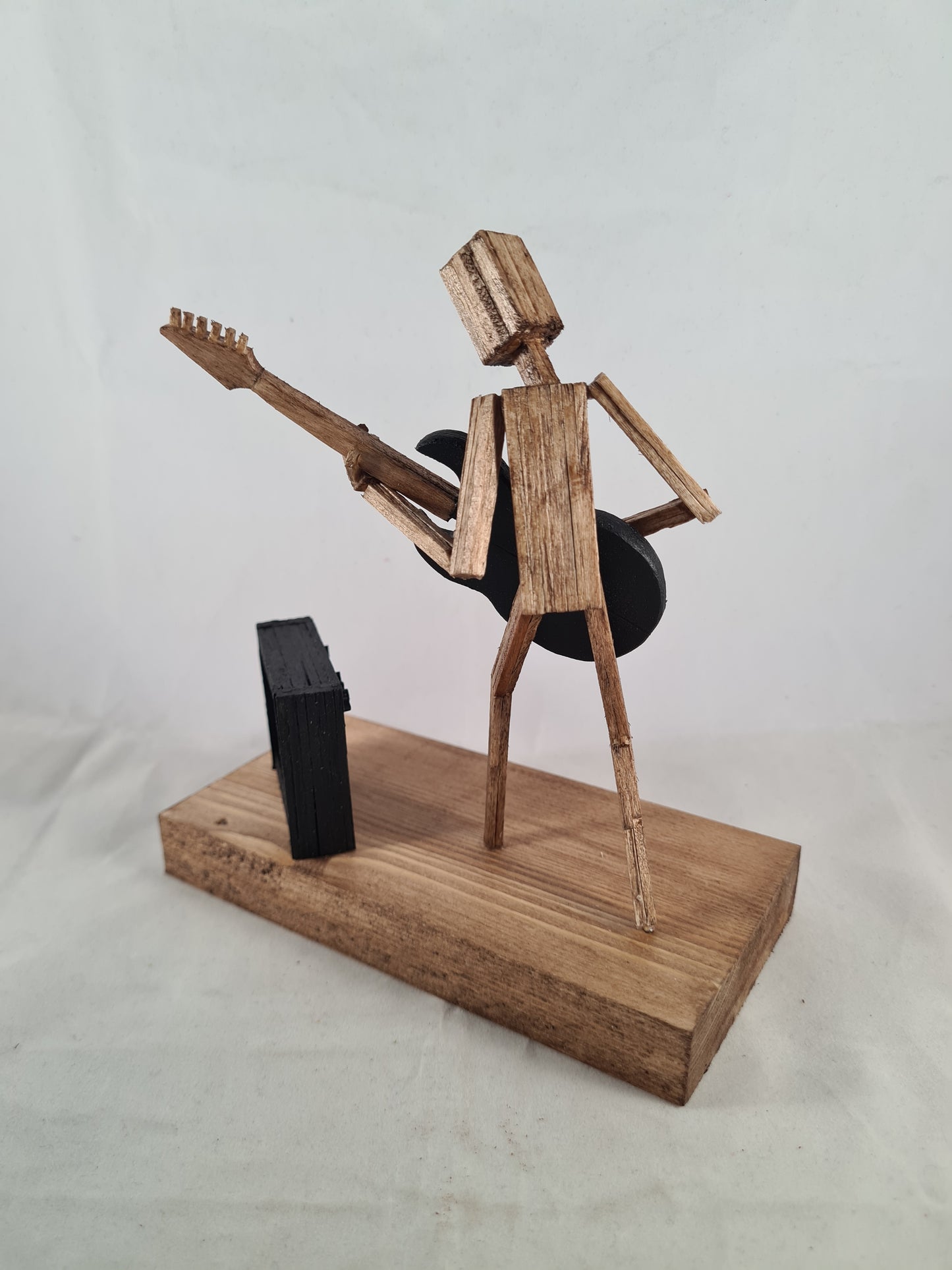 Ready To Rock! - Handcrafted Wooden Matchstick Figures - Gifts, Ornaments and Decor By Tiggidy Designs