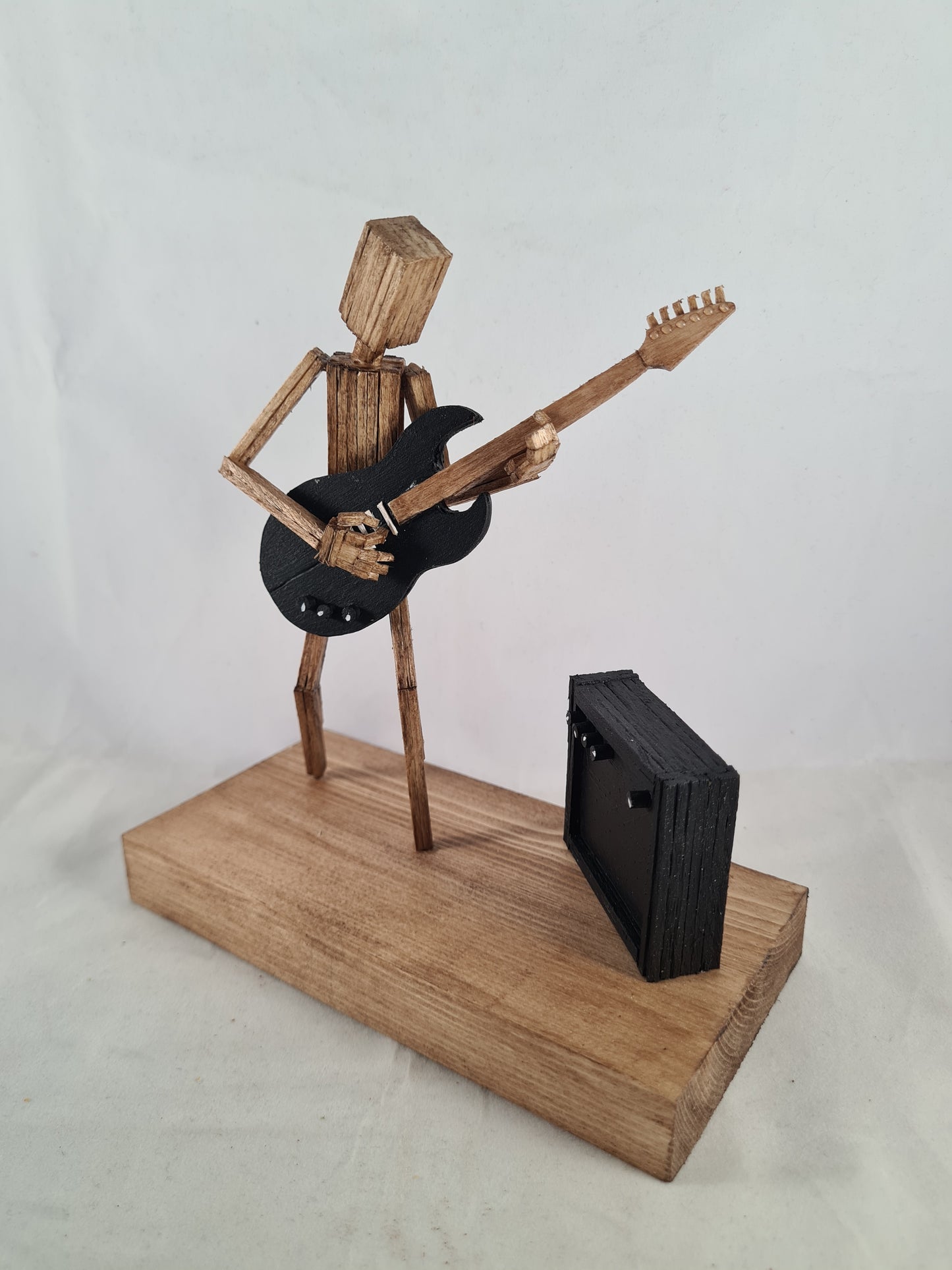 Ready To Rock! - Handcrafted Wooden Matchstick Figures - Gifts, Ornaments and Decor By Tiggidy Designs