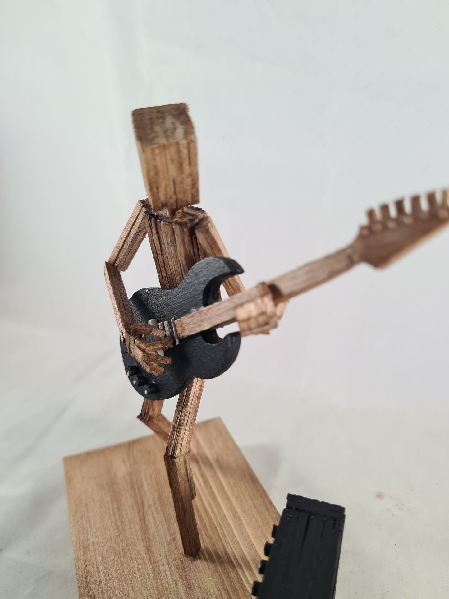 Ready To Rock! - Handcrafted Wooden Matchstick Figures - Gifts, Ornaments and Decor By Tiggidy Designs