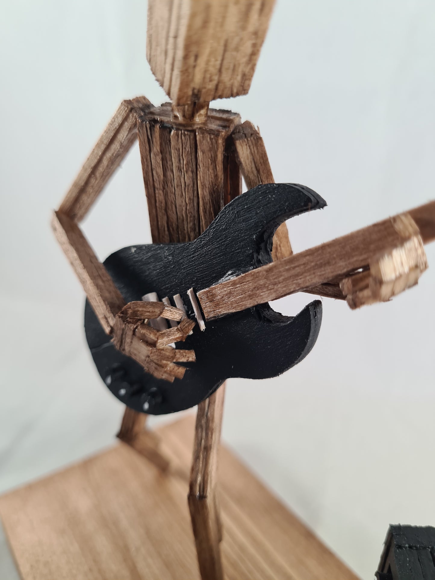 Ready To Rock! - Handcrafted Wooden Matchstick Figures - Gifts, Ornaments and Decor By Tiggidy Designs