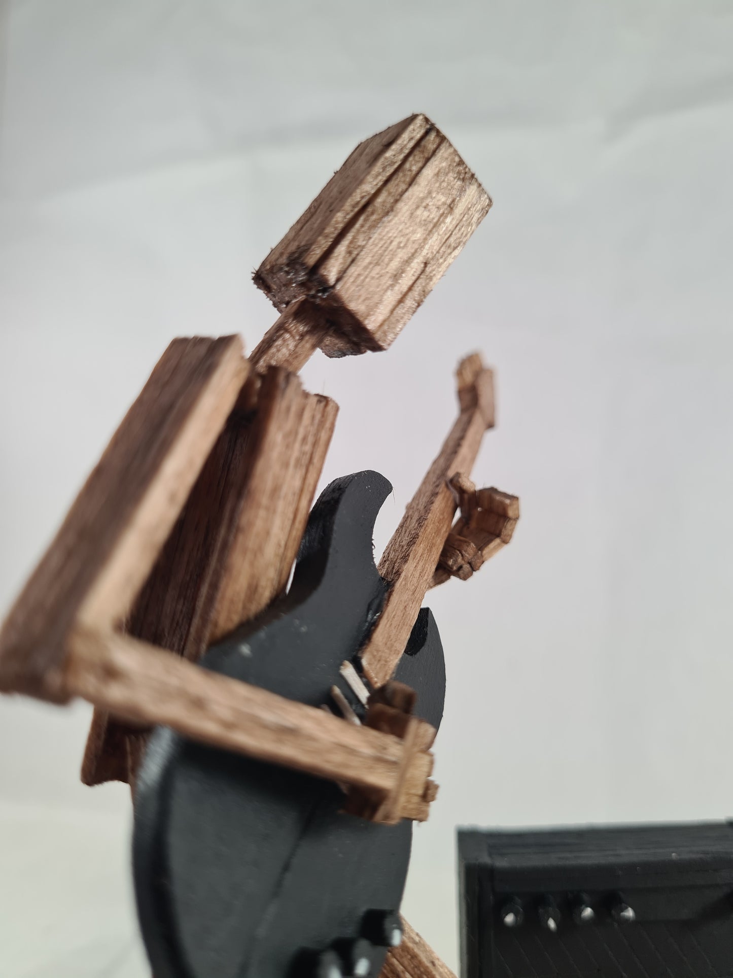 Ready To Rock! - Handcrafted Wooden Matchstick Figures - Gifts, Ornaments and Decor By Tiggidy Designs