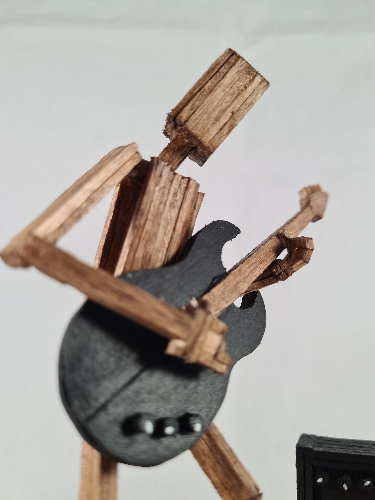 Ready To Rock! - Handcrafted Wooden Matchstick Figures - Gifts, Ornaments and Decor By Tiggidy Designs