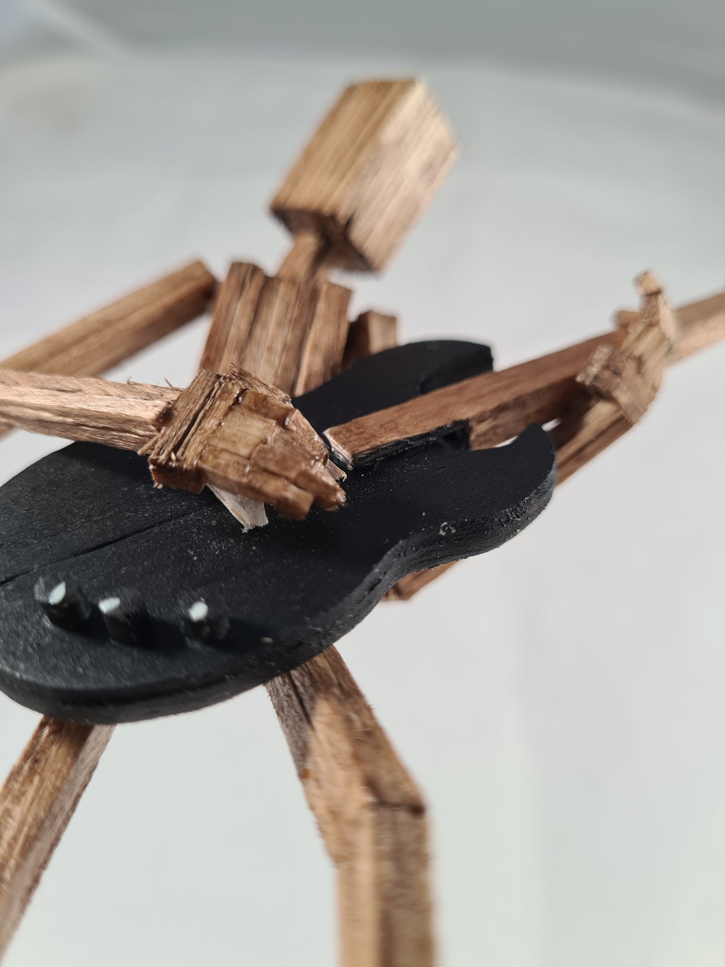 Ready To Rock! - Handcrafted Wooden Matchstick Figures - Gifts, Ornaments and Decor By Tiggidy Designs