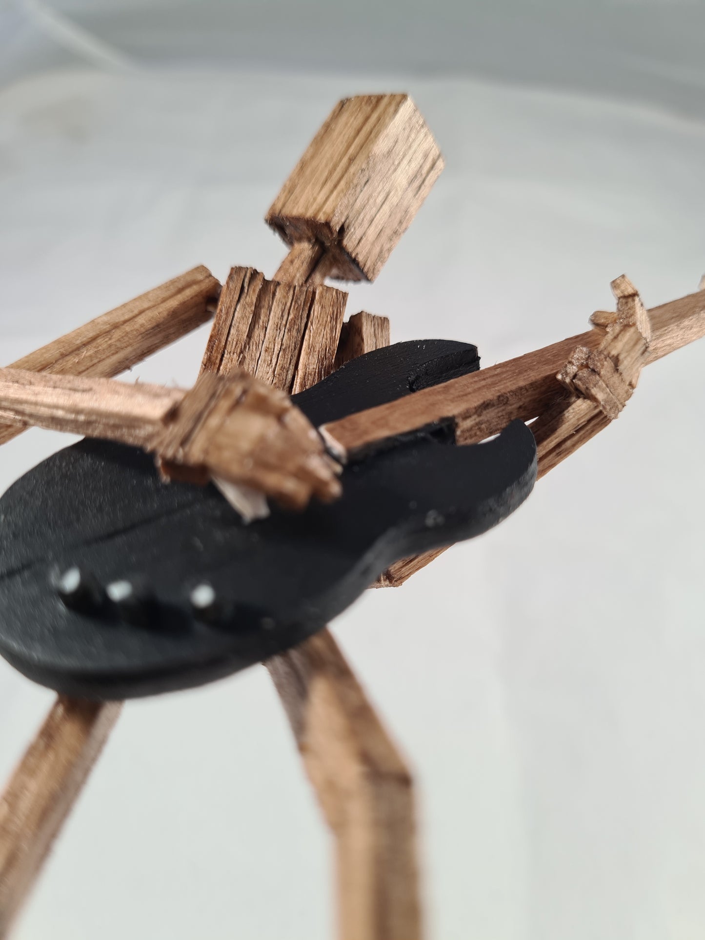 Ready To Rock! - Handcrafted Wooden Matchstick Figures - Gifts, Ornaments and Decor By Tiggidy Designs