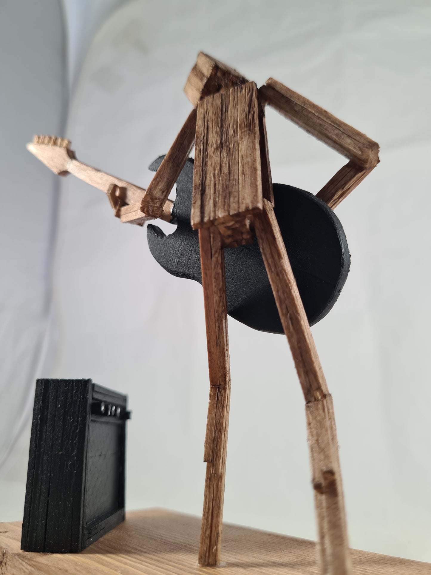Ready To Rock! - Handcrafted Wooden Matchstick Figures - Gifts, Ornaments and Decor By Tiggidy Designs