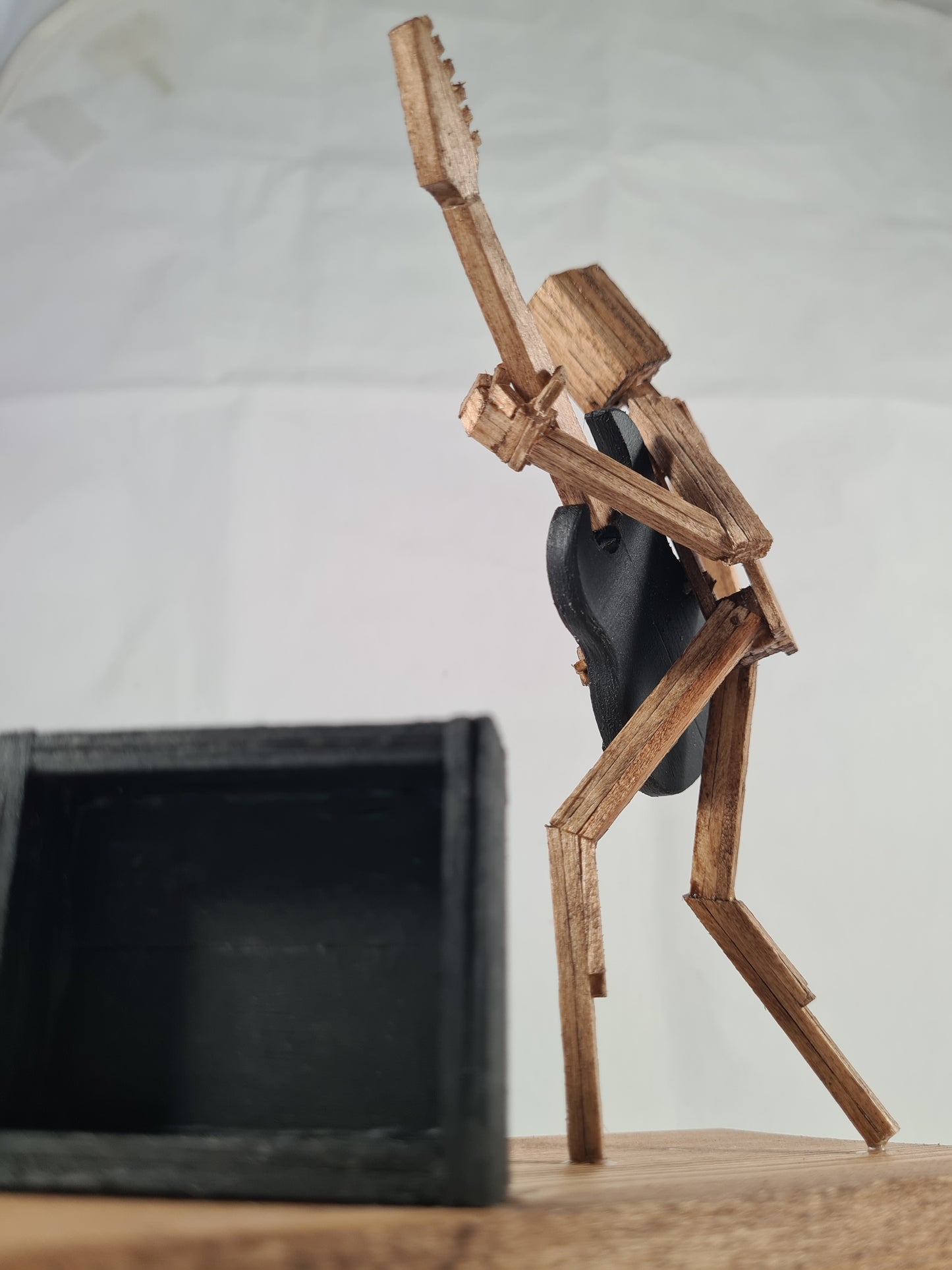 Ready To Rock! - Handcrafted Wooden Matchstick Figures - Gifts, Ornaments and Decor By Tiggidy Designs