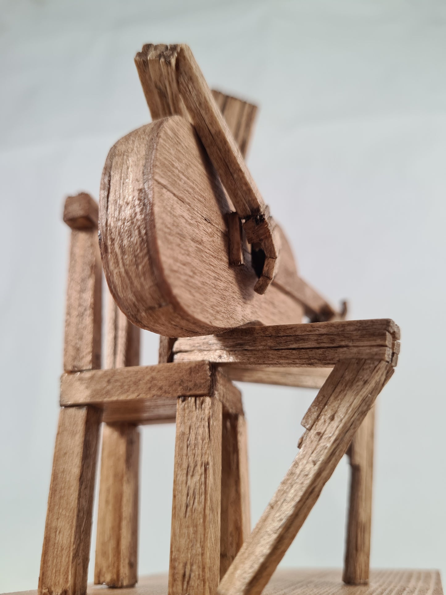 Sit down Guitar Jam Session - Handcrafted Wooden Matchstick Figures - Gifts, Ornaments and Decor By Tiggidy Designs