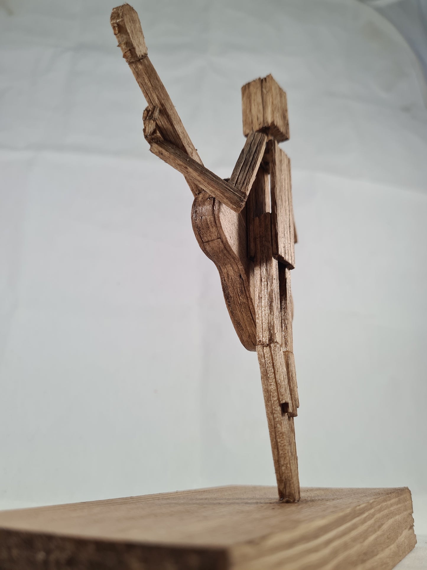 Another Acoustic Guitar Jam Session - Handcrafted Wooden Matchstick Figures - Gifts, Ornaments and Decor By Tiggidy Designs