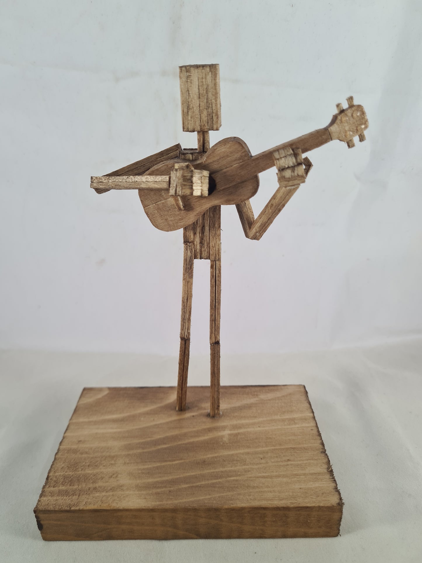 You can Ukulele too! - Handcrafted Wooden Matchstick Figures - Gifts, Ornaments and Decor By Tiggidy Designs