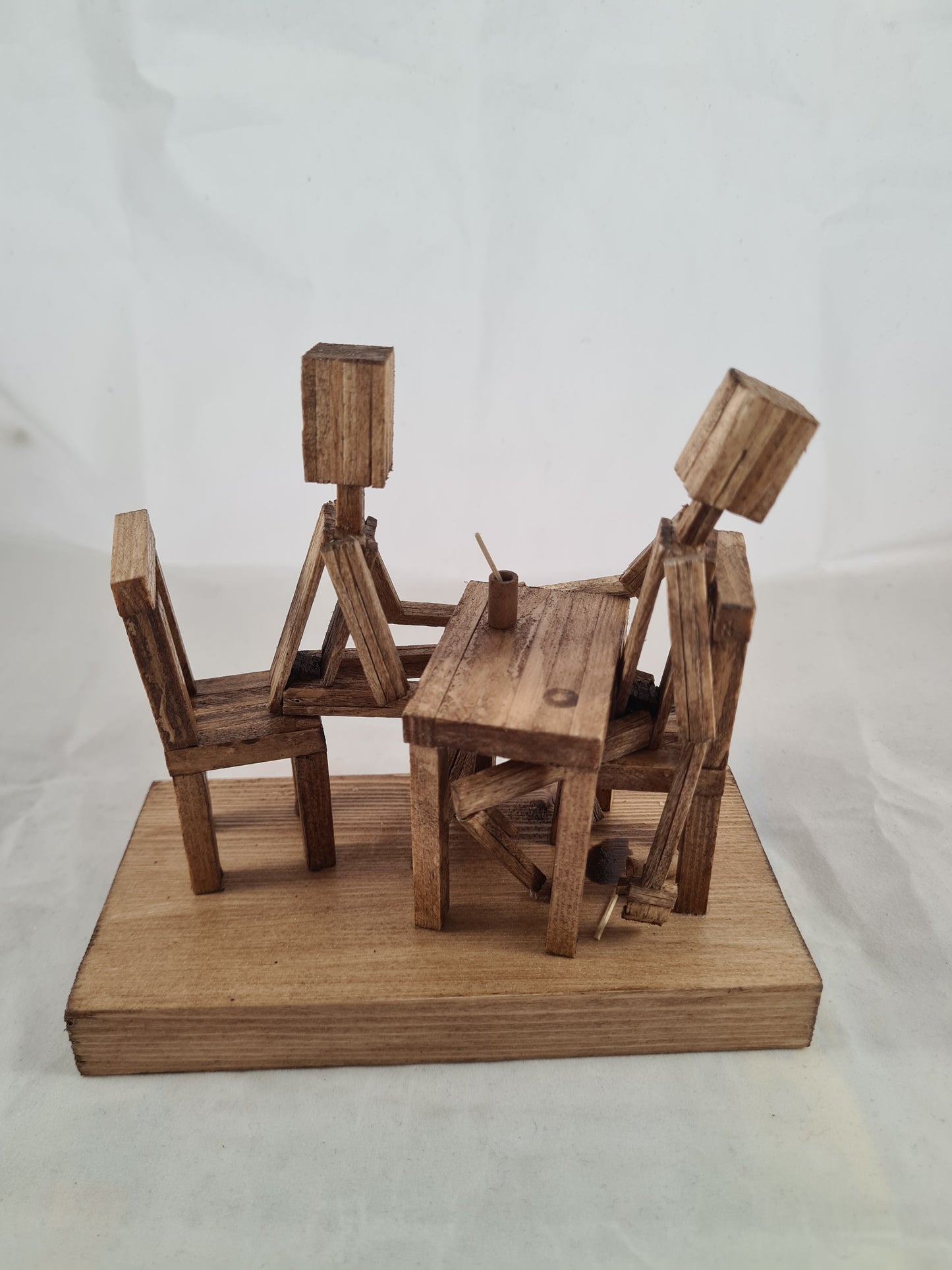 Sleight Of Hand - Handcrafted Wooden Matchstick Figures - Gifts, Ornaments and Decor By Tiggidy Designs
