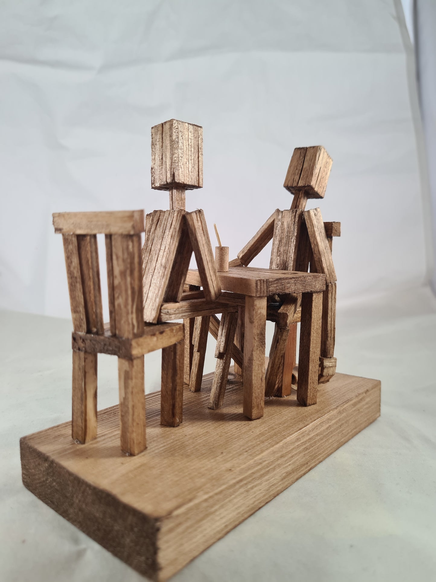 Sleight Of Hand - Handcrafted Wooden Matchstick Figures - Gifts, Ornaments and Decor By Tiggidy Designs