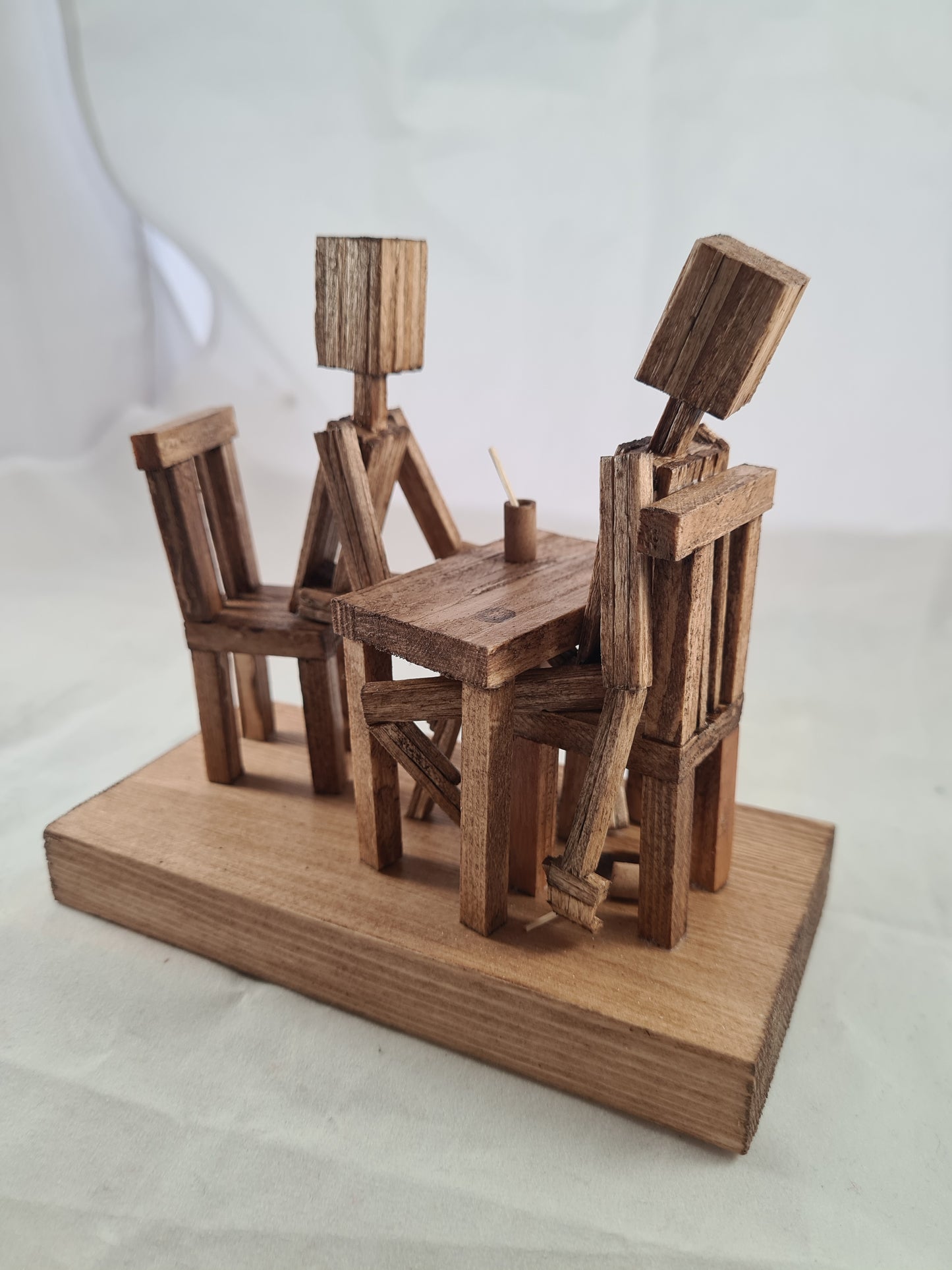 Sleight Of Hand - Handcrafted Wooden Matchstick Figures - Gifts, Ornaments and Decor By Tiggidy Designs