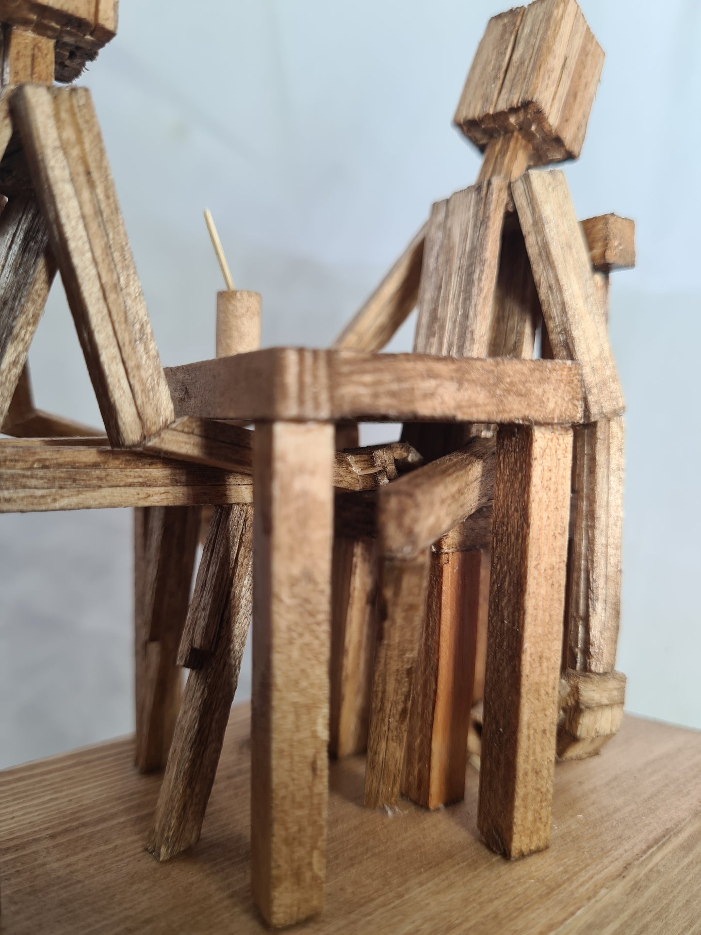 Sleight Of Hand - Handcrafted Wooden Matchstick Figures - Gifts, Ornaments and Decor By Tiggidy Designs