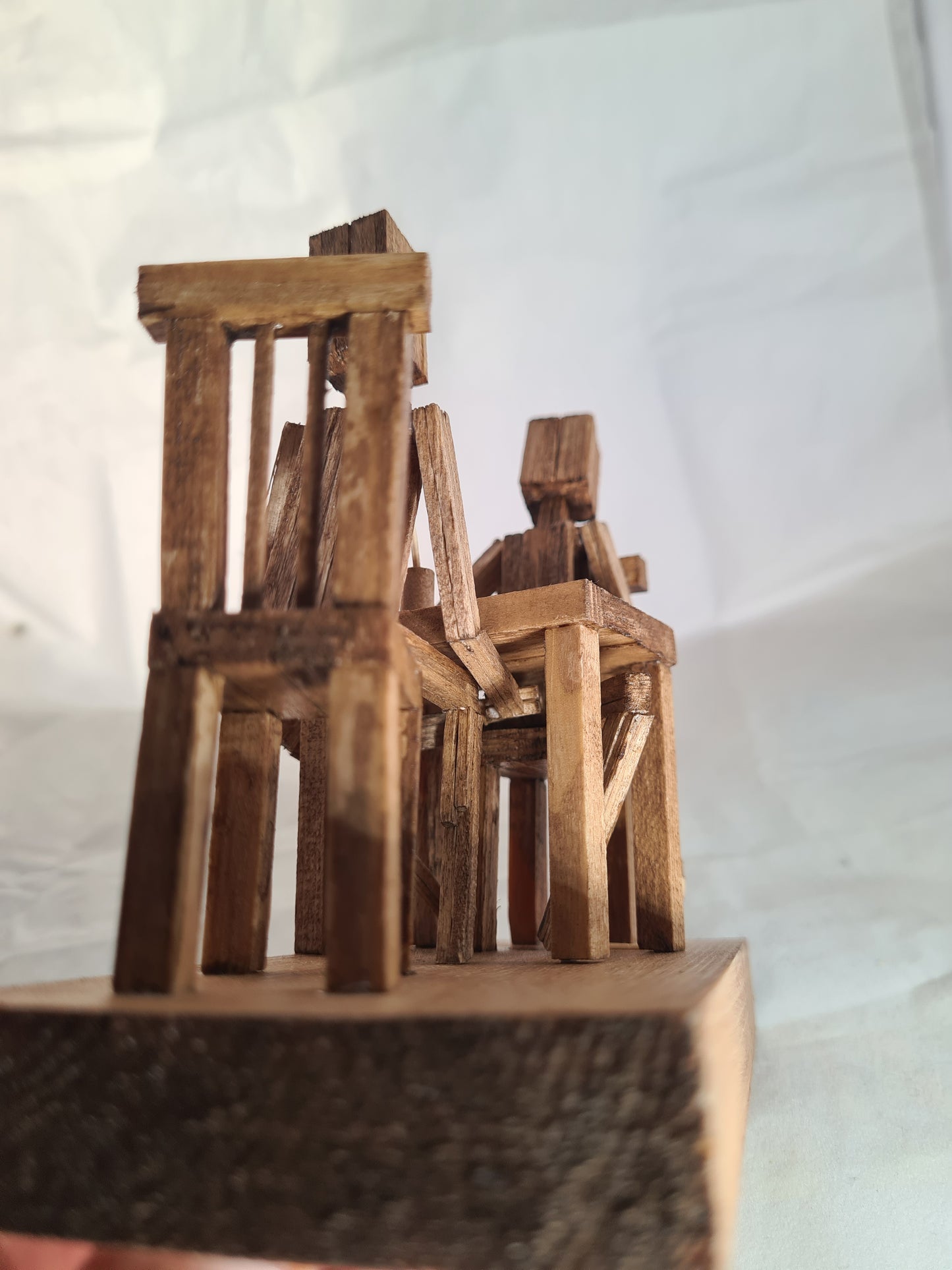 Sleight Of Hand - Handcrafted Wooden Matchstick Figures - Gifts, Ornaments and Decor By Tiggidy Designs