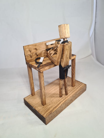Toy Maker - Handcrafted Wooden Matchstick Figures - Gifts, Ornaments and Decor By Tiggidy Designs