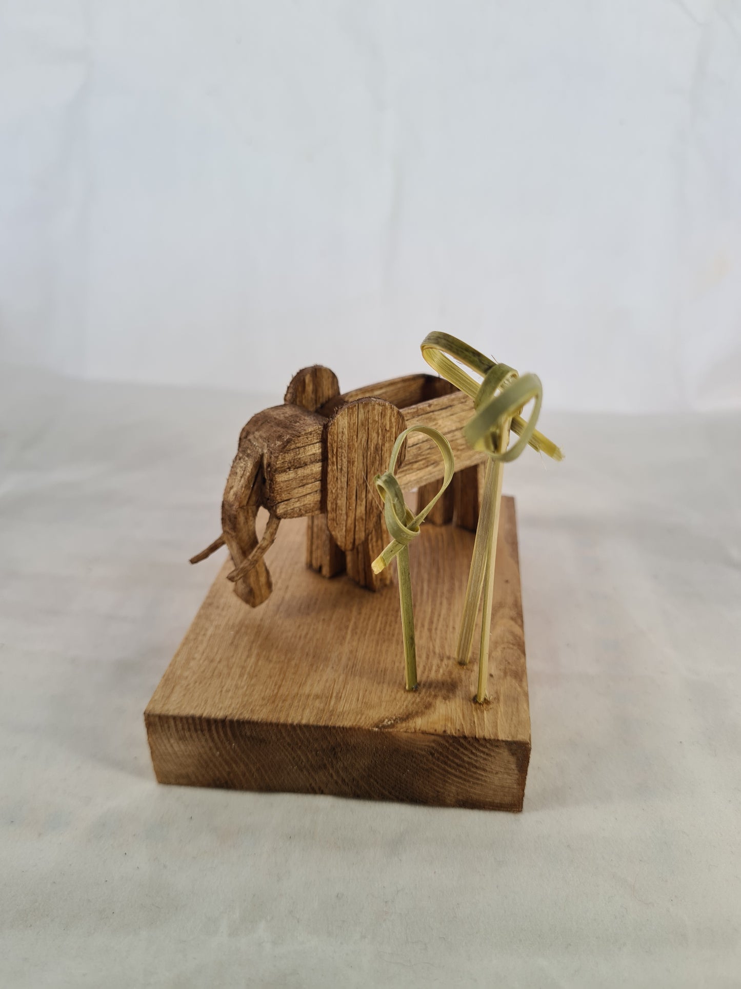 Trunktastic Elephant - Handcrafted Wooden Matchstick Figures - Gifts, Ornaments and Decor By Tiggidy Designs