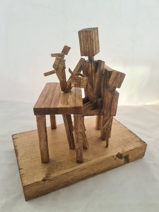 Can You Fix It? - Handcrafted Wooden Matchstick Figures - Gifts, Ornaments and Decor By Tiggidy Designs