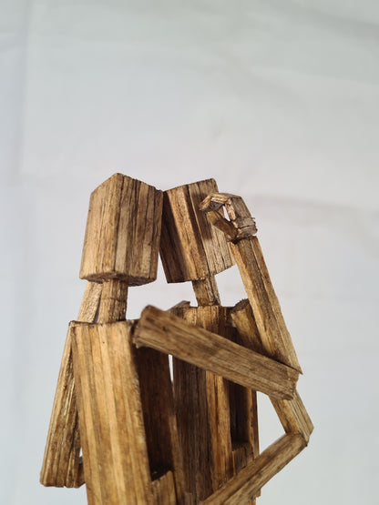 Embraced - Handcrafted Wooden Matchstick Figures - Gifts, Ornaments and Decor By Tiggidy Designs