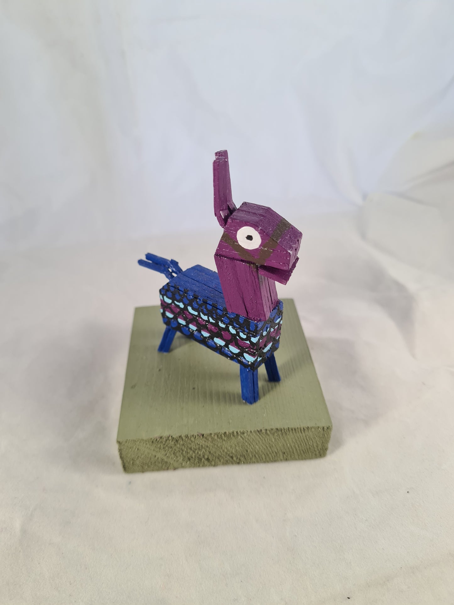 Loot Llama - Handcrafted Wooden Matchstick Figures - Gifts, Ornaments and Decor By Tiggidy Designs