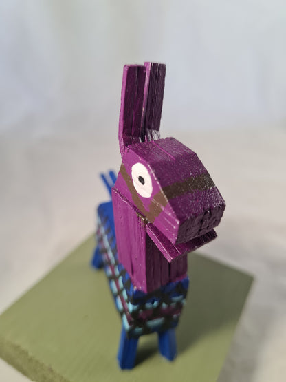 Loot Llama - Handcrafted Wooden Matchstick Figures - Gifts, Ornaments and Decor By Tiggidy Designs