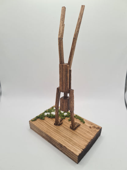 Handstand - Handcrafted Wooden Matchstick Figures - Gifts, Ornaments and Decor By Tiggidy Designs