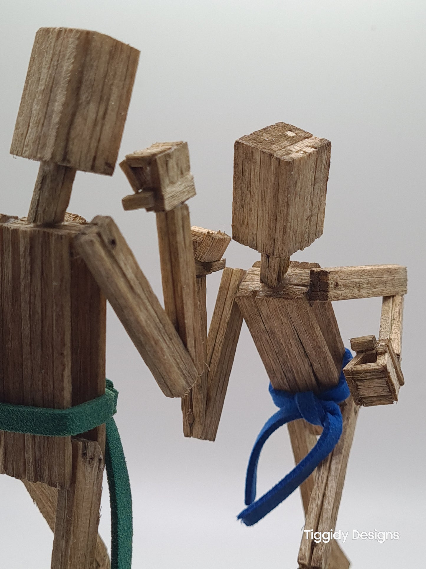 Time To Box - Handcrafted Wooden Matchstick Figures - Gifts, Ornaments and Decor By Tiggidy Designs