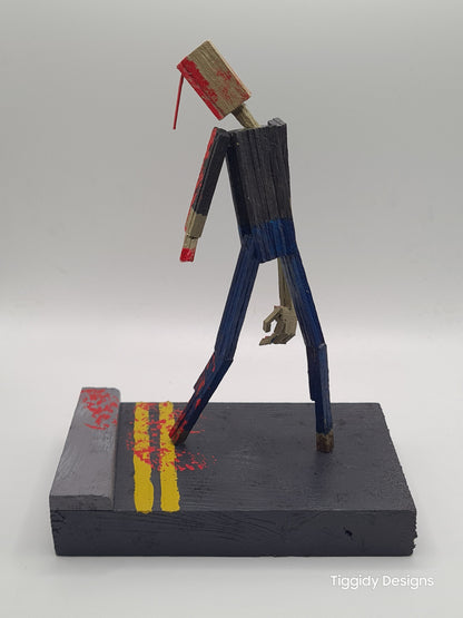 He's Armless -  Handcrafted Wooden Matchstick Figures - Gifts, Ornaments and Decor By Tiggidy Designs