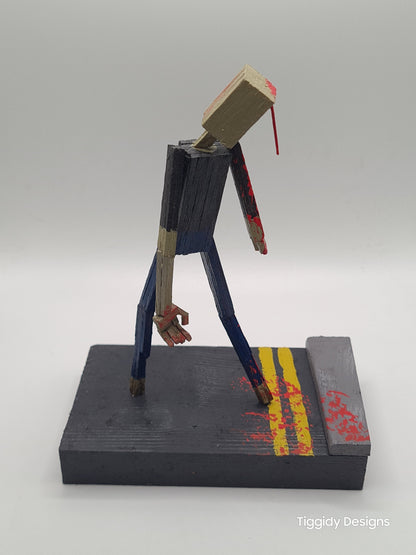 He's Armless -  Handcrafted Wooden Matchstick Figures - Gifts, Ornaments and Decor By Tiggidy Designs