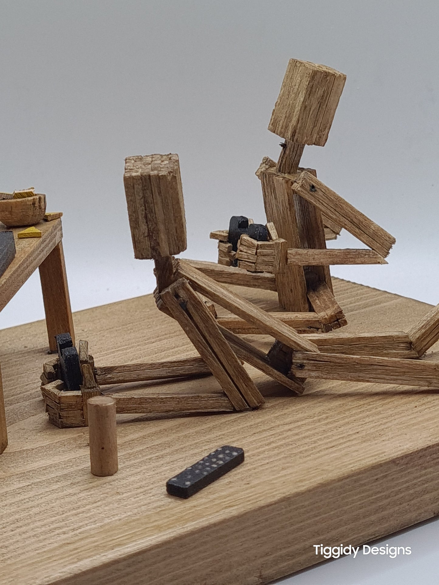 Floor Play - Handcrafted Wooden Matchstick Figures - Gifts, Ornaments and Decor By Tiggidy Designs