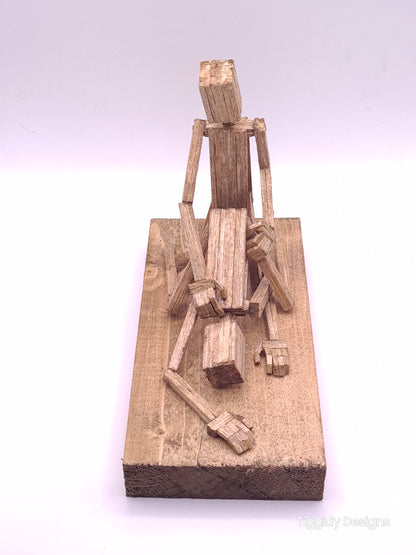 Doggy Style - Handcrafted Wooden Matchstick Figures - Gifts, Ornaments and Decor By Tiggidy Designs