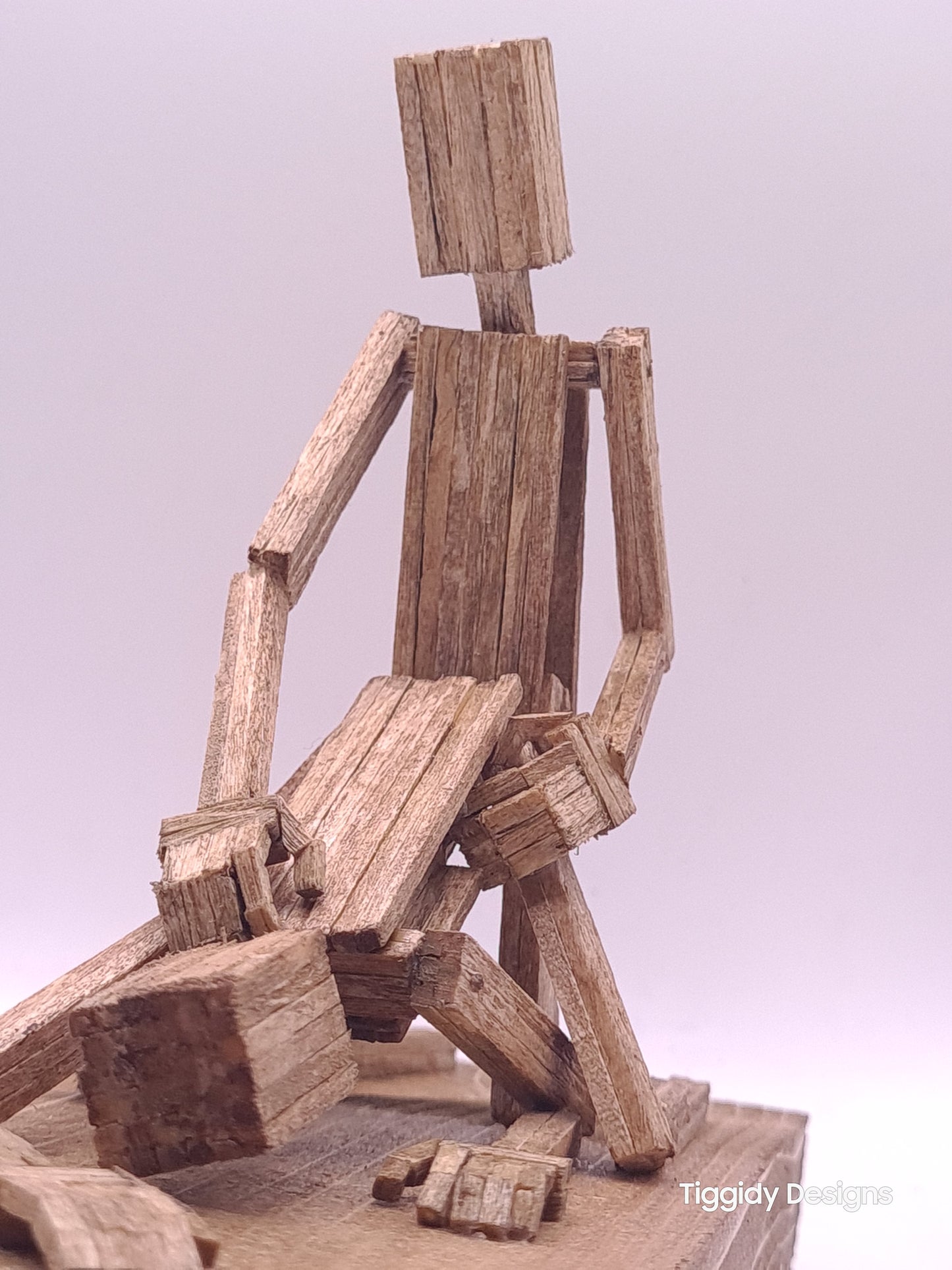 Doggy Style - Handcrafted Wooden Matchstick Figures - Gifts, Ornaments and Decor By Tiggidy Designs