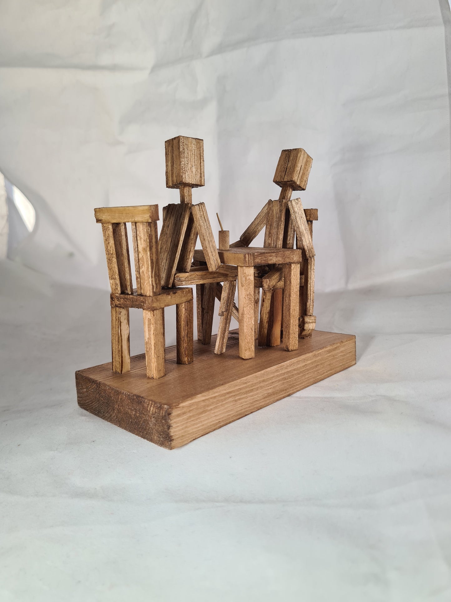 Sleight Of Hand - Handcrafted Wooden Matchstick Figures - Gifts, Ornaments and Decor By Tiggidy Designs