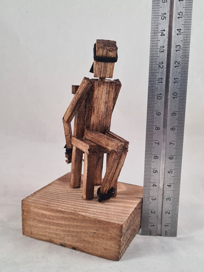 Desire Untethered - Handcrafted Wooden Matchstick Figures - Gifts, Ornaments and Decor By Tiggidy Designs
